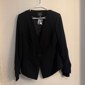 NWT Adrianna Papell Black Chic Blazer